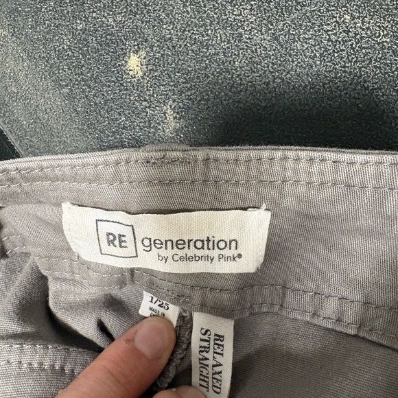 Celebrity Pink Light Gray Pants - Picture 4 of 4